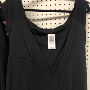 Full length off shoulder bodycon ponte dress